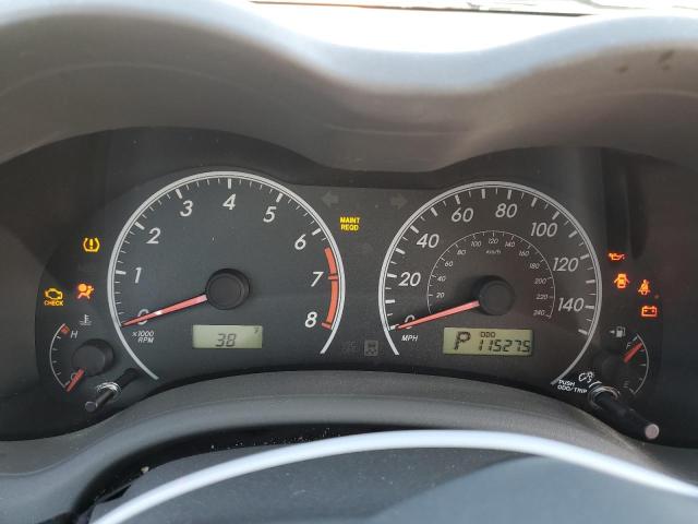 2T1BU4EE0AC485353 - 2010 TOYOTA COROLLA BASE WHITE photo 9