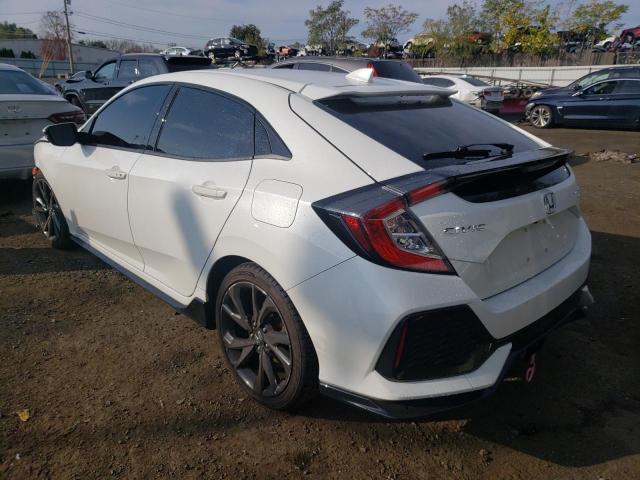 SHHFK7H97HU413187 - 2017 HONDA CIVIC SPORT TOURING WHITE photo 2