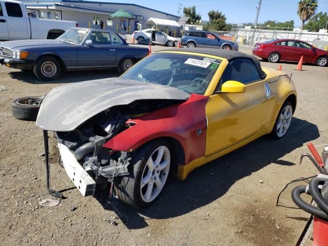 JN1AZ36A25M752023 - 2005 NISSAN 350Z ROADSTER YELLOW photo 1