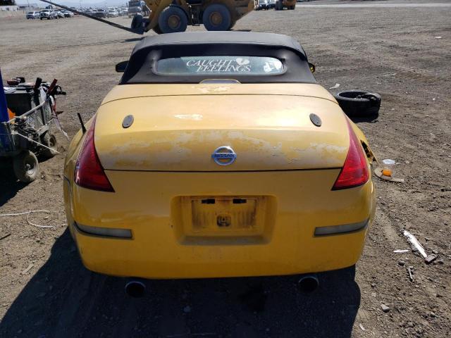 JN1AZ36A25M752023 - 2005 NISSAN 350Z ROADSTER YELLOW photo 6