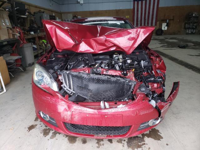 1G4PP5SK7D4175801 - 2013 BUICK VERANO RED photo 5