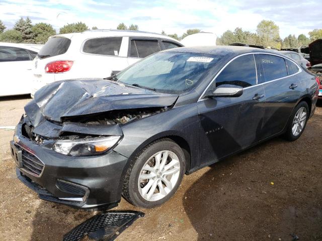 1G1ZE5ST8HF227712 - 2017 CHEVROLET MALIBU LT GRAY photo 1