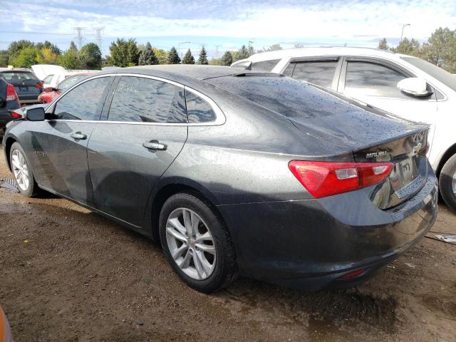 1G1ZE5ST8HF227712 - 2017 CHEVROLET MALIBU LT GRAY photo 2