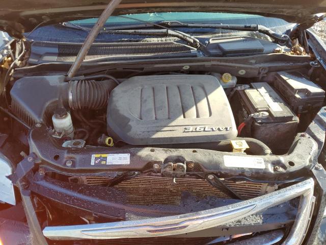 2C4RC1CG4GR119196 - 2016 CHRYSLER TOWN & COU TOURING L BLACK photo 12