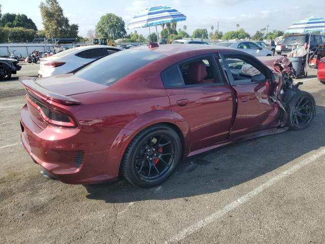 2C3CDXL93MH568611 - 2021 DODGE CHARGER SRT HELLCAT RED photo 3