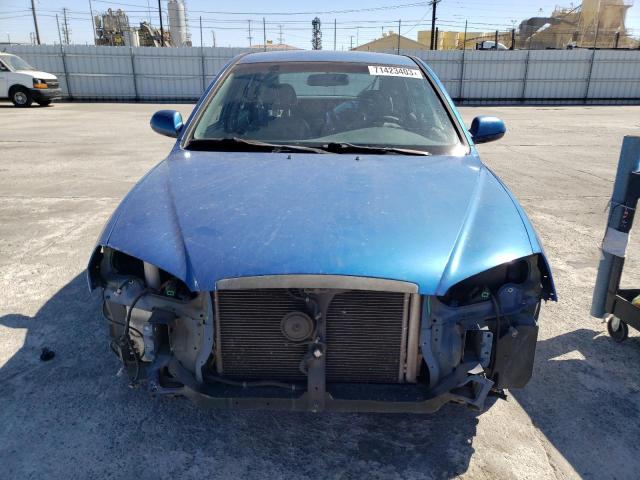 KMHDN56D66U187980 - 2006 HYUNDAI ELANTRA GLS BLUE photo 5