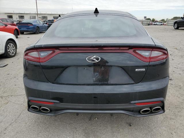 KNAE15LA9J6023499 - 2018 KIA STINGER BLACK photo 6