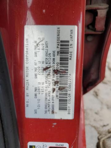 JM1BL1W55B1403090 - 2011 MAZDA 3 S Qırmızı foto 12