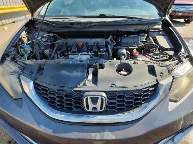19XFB2F52FE105559 - 2015 HONDA CIVIC LX ნაცრისფერი ფოტო 11