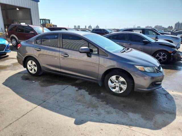 19XFB2F52FE105559 - 2015 HONDA CIVIC LX ნაცრისფერი ფოტო 4