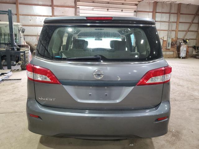 JN8AE2KP3F9133615 - 2015 NISSAN QUEST S GRAY photo 6