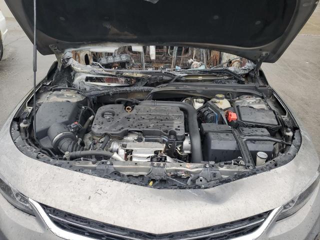 1G1ZE5ST4HF247116 - 2017 CHEVROLET MALIBU LT ნაცრისფერი ფოტო 11