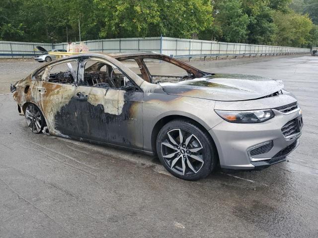 1G1ZE5ST4HF247116 - 2017 CHEVROLET MALIBU LT ნაცრისფერი ფოტო 4