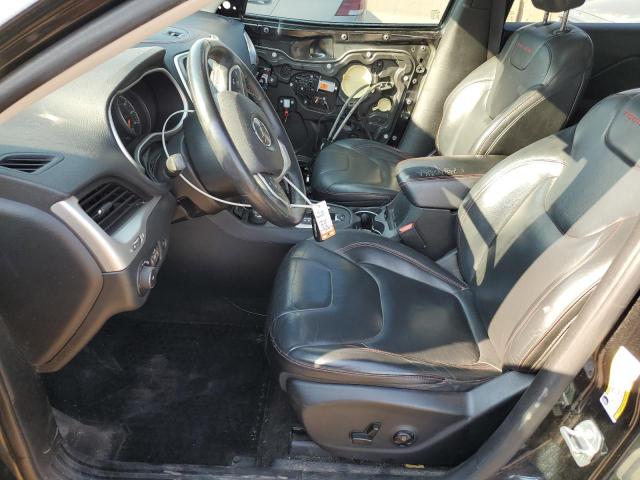 1C4PJMBS5FW604327 - 2015 JEEP CHEROKEE TRAILHAWK BLACK photo 7