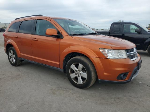 3D4PG1FG7BT561499 - 2011 DODGE JOURNEY MAINSTREET ORANGE photo 4