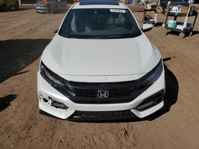 SHHFK7H97JU225095 - 2018 HONDA CIVIC SPORT TOURING WHITE photo 5