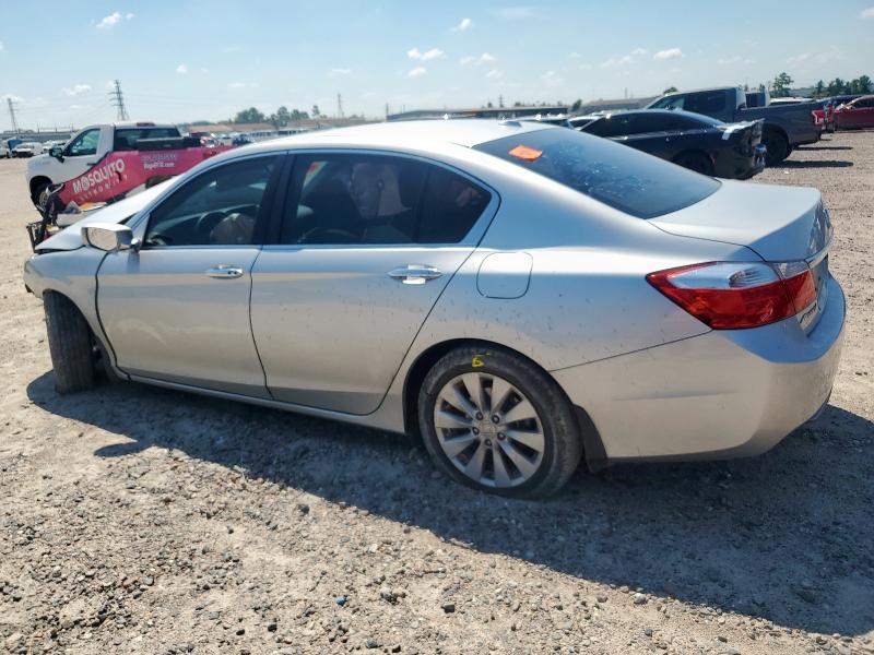 1HGCR2F81EA210847 - 2014 HONDA ACCORD EXL SILVER photo 2