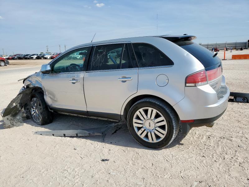 2LMDJ6JC5ABJ00895 - 2010 LINCOLN MKX SILVER photo 2