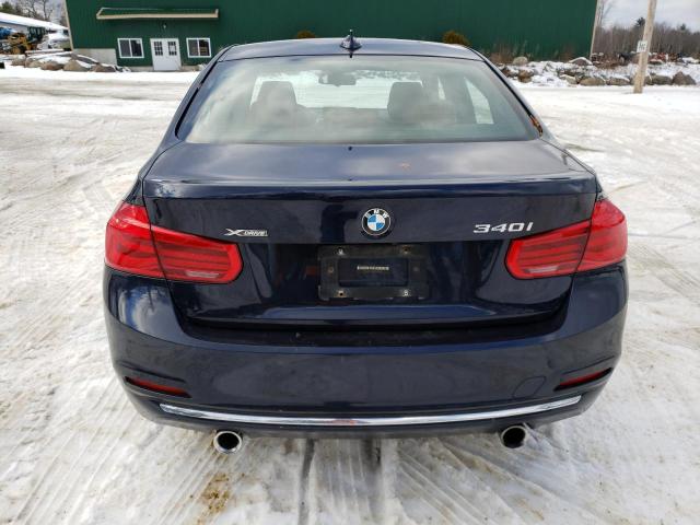 WBA8B7G53GNT14744 - 2016 BMW 340 XI BLUE photo 6