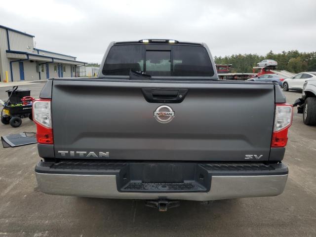 1N6AA1EKXKN504625 - 2019 NISSAN TITAN S GRAY photo 6