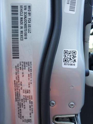 3C4NJDCN8ST510619 - 2025 JEEP COMPASS LIMITED ვერცხლისფერი ფოტო 14