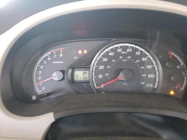 5TDKK3DC8CS198675 - 2012 TOYOTA SIENNA LE GRAY photo 9