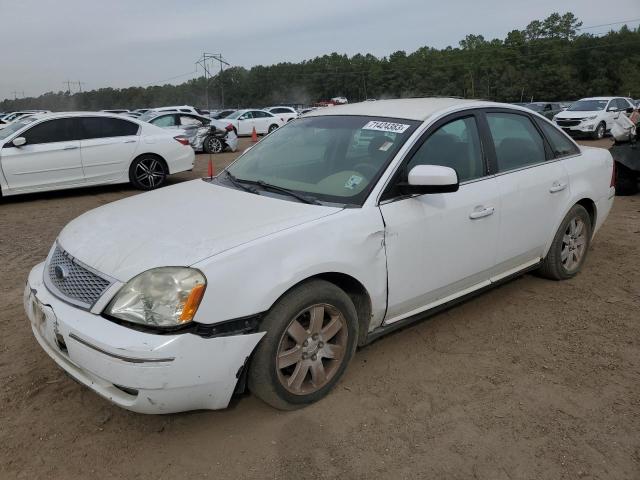 1FAHP24177G149588 - 2007 FORD FIVE HUNDR SEL WHITE photo 1