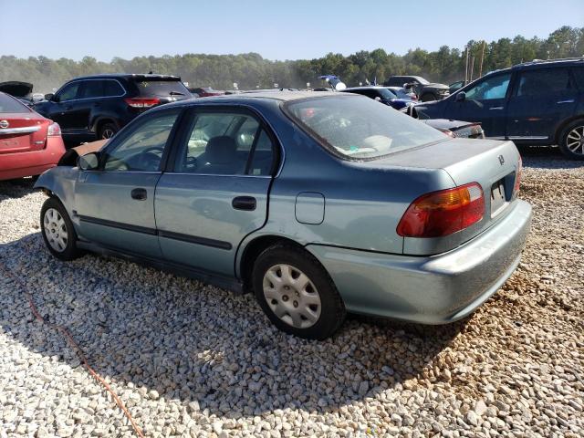 1HGEJ6678XL043165 - 1999 HONDA CIVIC LX GREEN photo 2