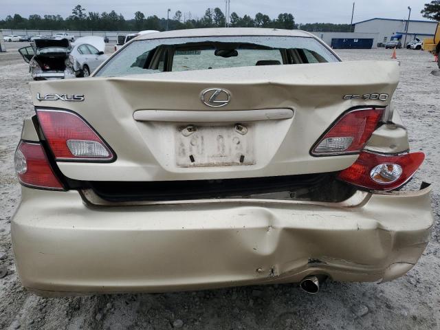 JTHBF30G530141767 - 2003 LEXUS ES 300 TAN photo 6