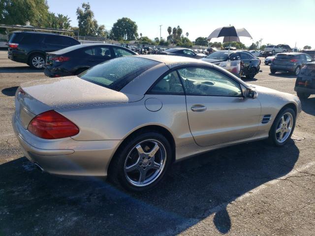 WDBSK75F63F019452 - 2003 MERCEDES-BENZ SL 500R BEIGE photo 3