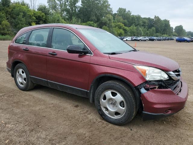 5J6RE4H35AL073454 - 2010 HONDA CR-V LX RED photo 4