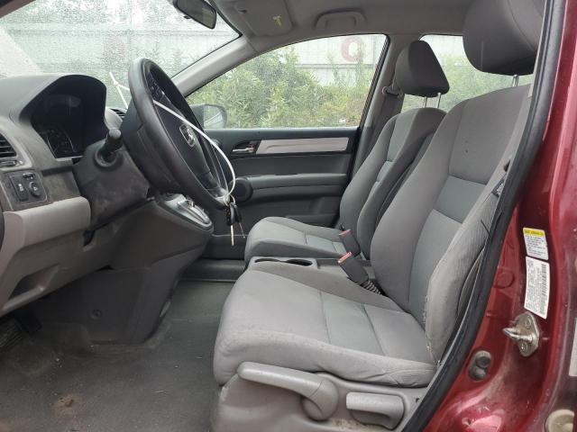 5J6RE4H35AL073454 - 2010 HONDA CR-V LX RED photo 7