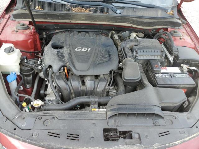 5XXGM4A73DG186255 - 2013 KIA OPTIMA LX RED photo 11