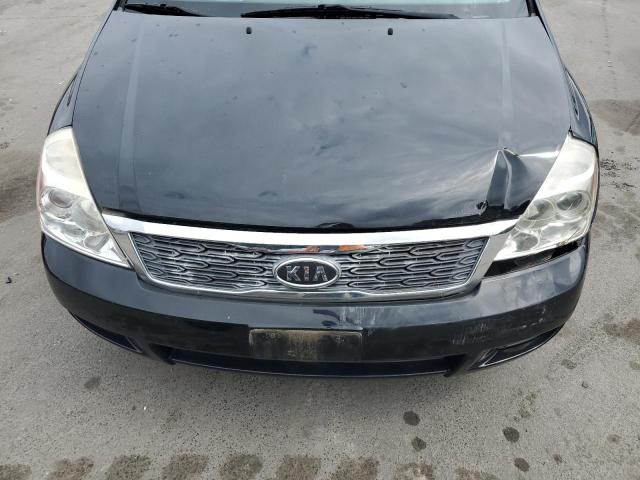 KNDMH4C70C6423821 - 2012 KIA SEDONA EX BLACK photo 12