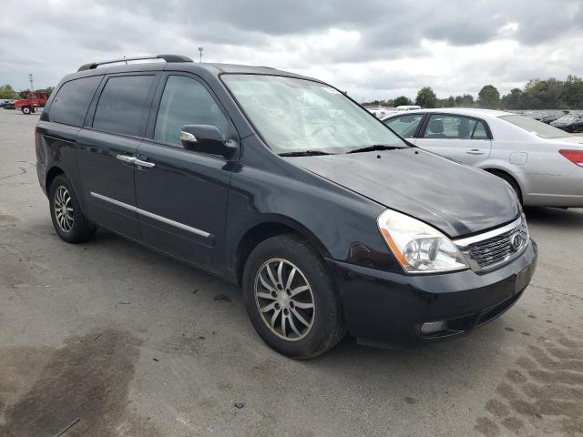 KNDMH4C70C6423821 - 2012 KIA SEDONA EX BLACK photo 4