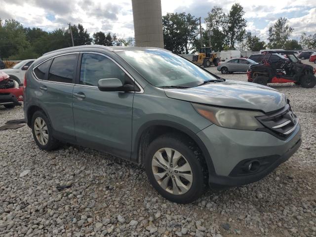 5J6RM4H7XCL016529 - 2012 HONDA CR-V EXL მწვანე ფოტო 4