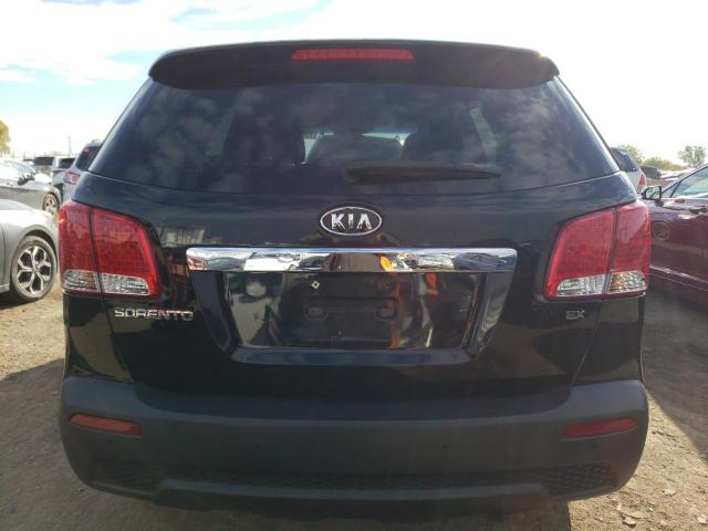 5XYKU3A14BG022330 - 2011 KIA SORENTO EX BLACK photo 6