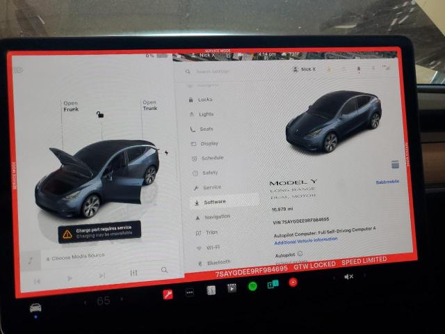 7SAYGDEE9RF984695 - 2024 TESLA MODEL Y Graphit Foto 9