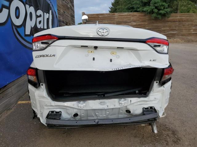 5YFB4MDE3SP310078 - 2025 TOYOTA COROLLA LE WHITE photo 6