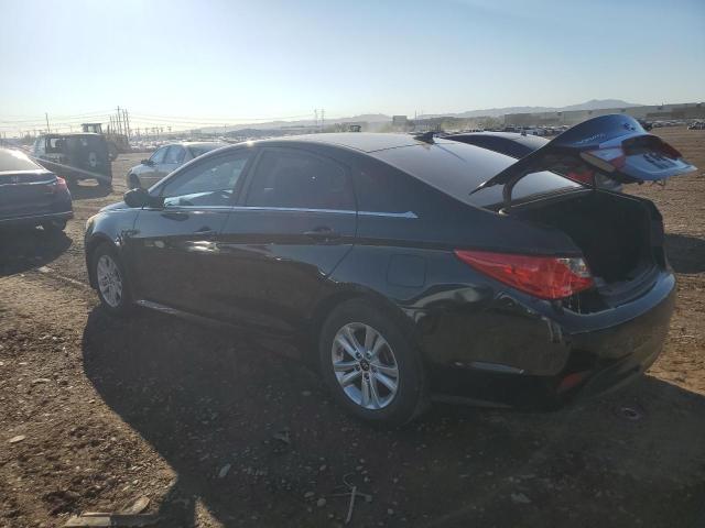 5NPEB4AC5EH880848 - 2014 HYUNDAI SONATA GLS BLACK photo 2