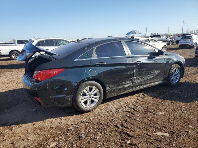 5NPEB4AC5EH880848 - 2014 HYUNDAI SONATA GLS BLACK photo 3