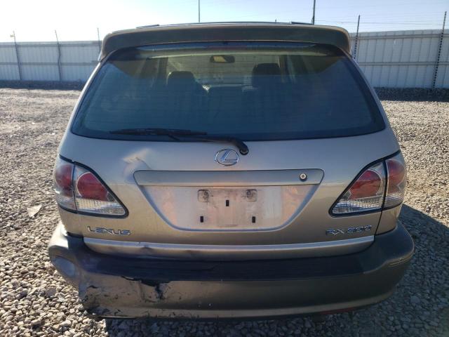 JTJHF10UX30312368 - 2003 LEXUS RX 300 GOLD photo 6