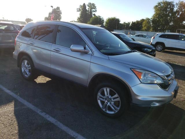 5J6RE4H79BL104841 - 2011 HONDA CR-V EXL SILVER photo 4