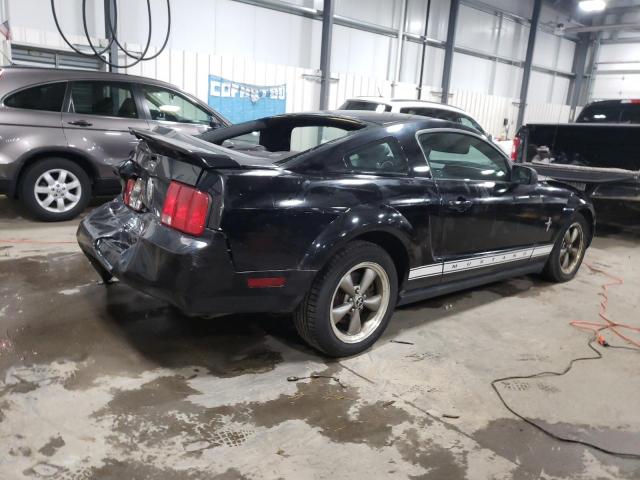1ZVFT80N565253478 - 2006 FORD MUSTANG BLACK photo 3