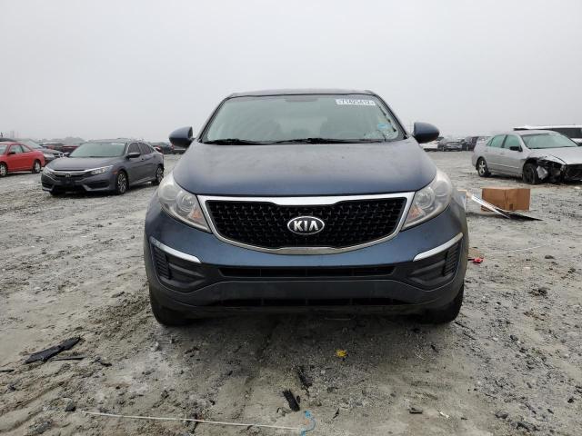 KNDPB3AC9E7569186 - 2014 KIA SPORTAGE BASE BLUE photo 5