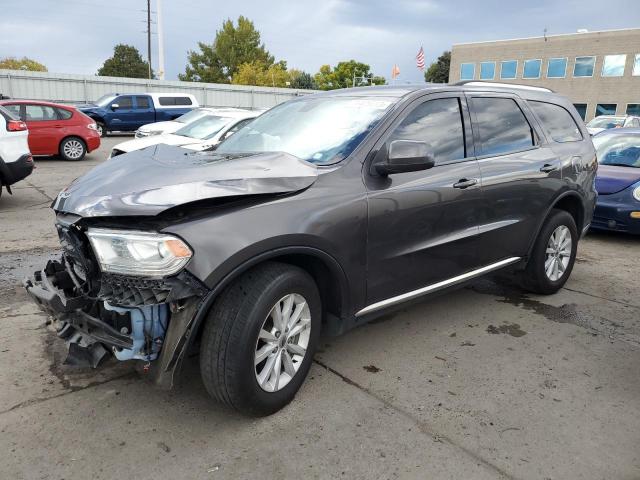 1C4RDJAG1LC163157 - 2020 DODGE DURANGO SXT GRAY photo 1