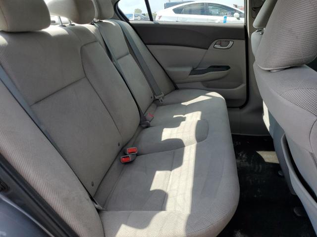 19XFB2F53CE345165 - 2012 HONDA CIVIC LX GRAY photo 10