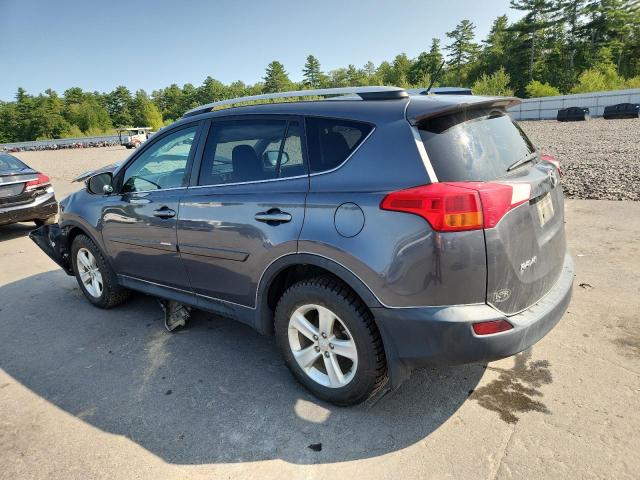 2T3RFREVXDW021020 - 2013 TOYOTA RAV4 XLE GRAY photo 2