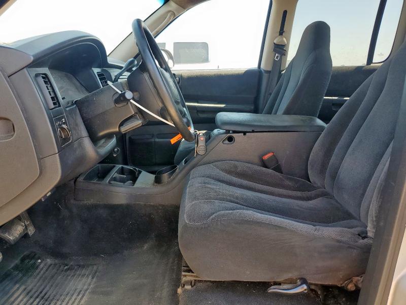 1D7HL48N44S508781 - 2004 DODGE DAKOTA QUAD SLT SILVER photo 7