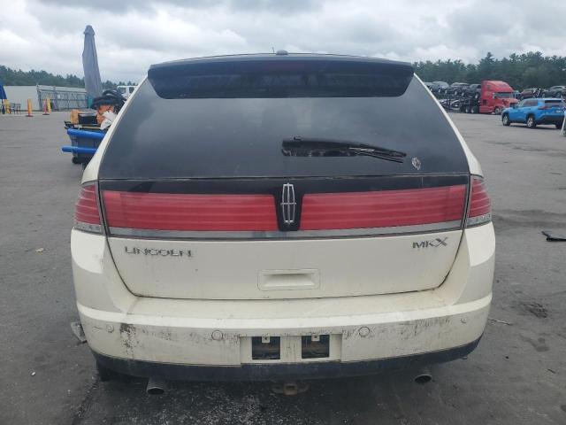 2LMDU68C98BJ20199 - 2008 LINCOLN MKX WHITE photo 6